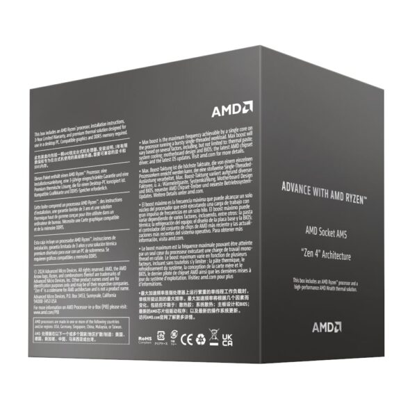 AMD RYZEN 7 8700F 8-Core 4.1GHZ AM5 CPU - Image 4