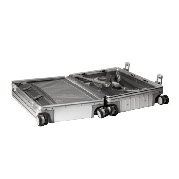 Port Designs VAL D'ISERE 30L Metal Travel Suitcase - Image 4