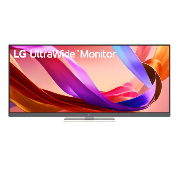 LG UltraWide 34" FHD IPS White Monitor 100Hz USB-C incl Speaker - Image 2