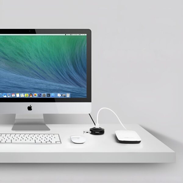 UGREEN 4-IN 1 USB 2.0 Hub (20777) - Black - Image 4