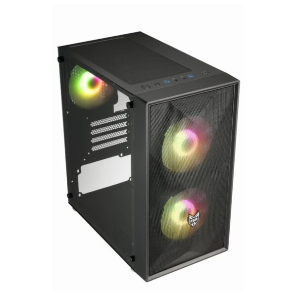 FSP CST130A Micro-ATXGaming Chassis - Black - Image 6