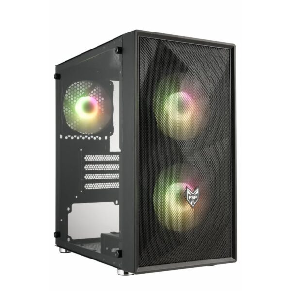 FSP CST130A Micro-ATXGaming Chassis - Black - Image 8