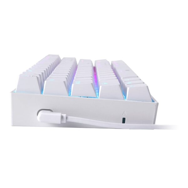 REDRAGON DRAGONBORN Wired Mechanical Keyboard RGB67Key Design - White - Image 5