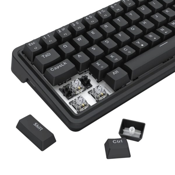 Redragon NOVA K709 65% Wired Gasket RGB Gaming Keyboard - Black - Image 4