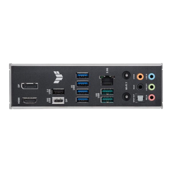 Asus TUF Gaming B860M-Plus Wi-Fi M-ATX Motherboard – Intel LGA1851, DDR5, PCIe 5.0. Wi-Fi 7 - Image 7