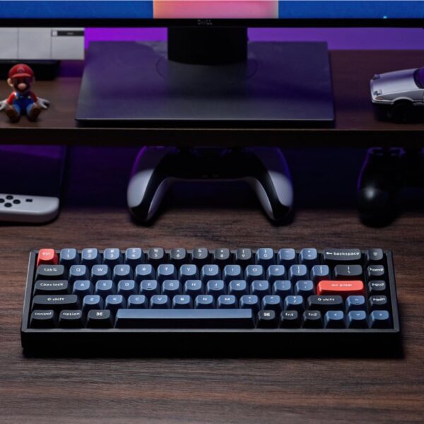 Keychron K6 Pro 65% Red G Pro Switches RGB Wireless Keyboard - Black - Image 9