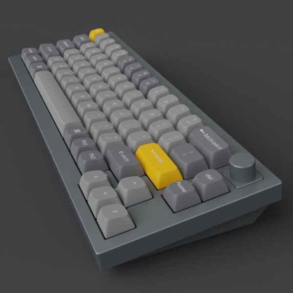 Keychron Q2 65% Red G Pro Switches Aluminium RGB Wired Keyboard - Grey - Image 5