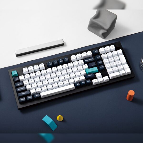 Keychron Q5 Max QMK/VIA Full-size Wireless Custom Mechanical Keyboard (Banana Switches) - Carbon Black - Image 4