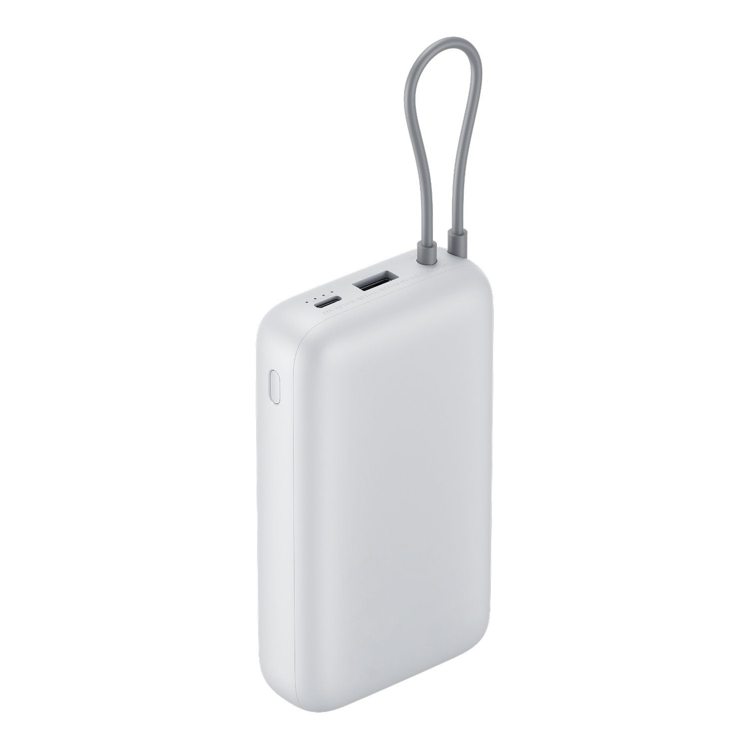 Xiaomi Power Bank 20000mAh (Integrated Cable) - Light Grey - Image 3