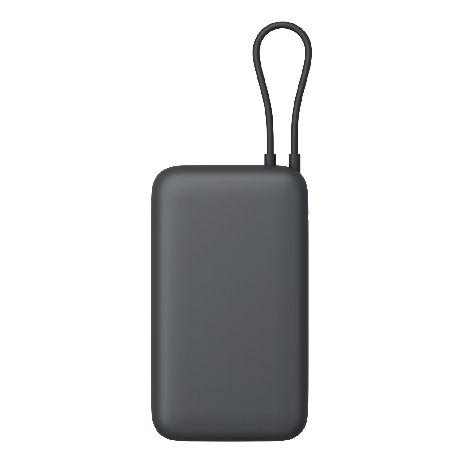 Xiaomi Power Bank 20000mAh (Integrated Cable) - Dark Grey - Image 4