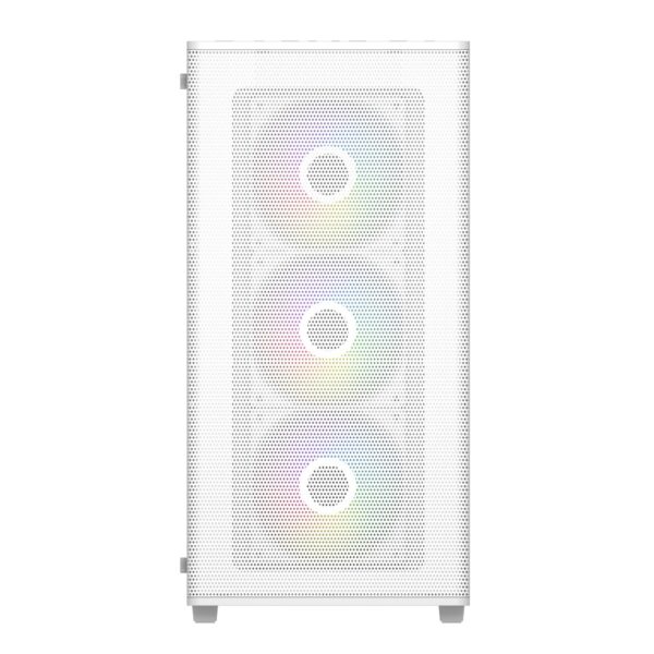 FSP M220 ATX Mid Tower Gaming Chassis - White - Image 2