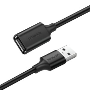 Ugreen USB 2.0 Extension Cable – A Male to Female, 480Mbps Data Transfer – 2M