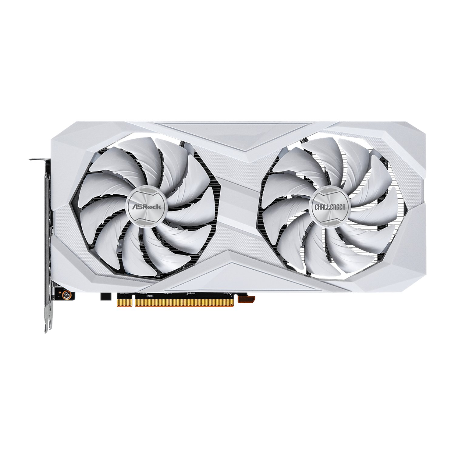 ASRock Radeon RX6600 Challenger D 8G GDDR6 128-BIT Graphics Card - White - Image 2