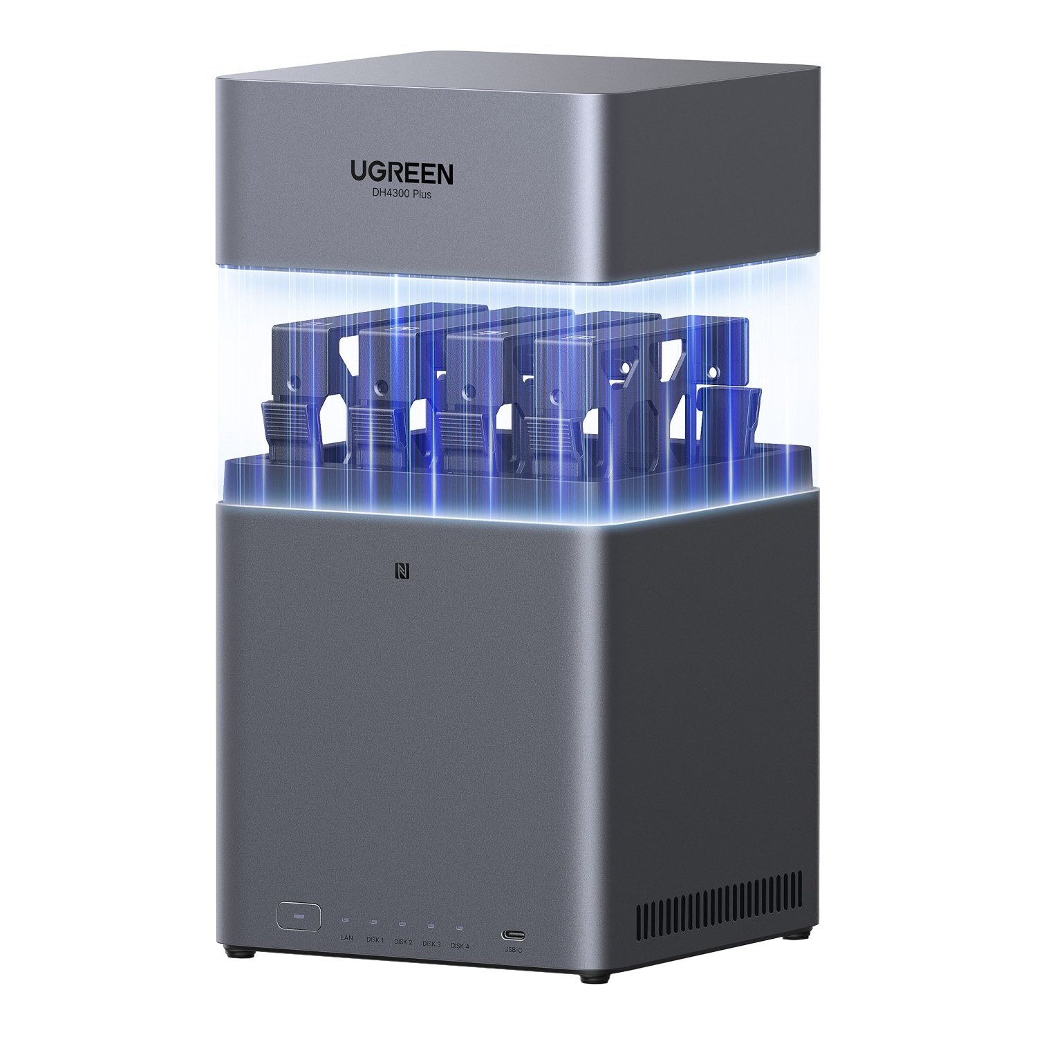 UGreen DH4300 PLUS 4 Bay SATA 2.5GbE NAS - Image 2