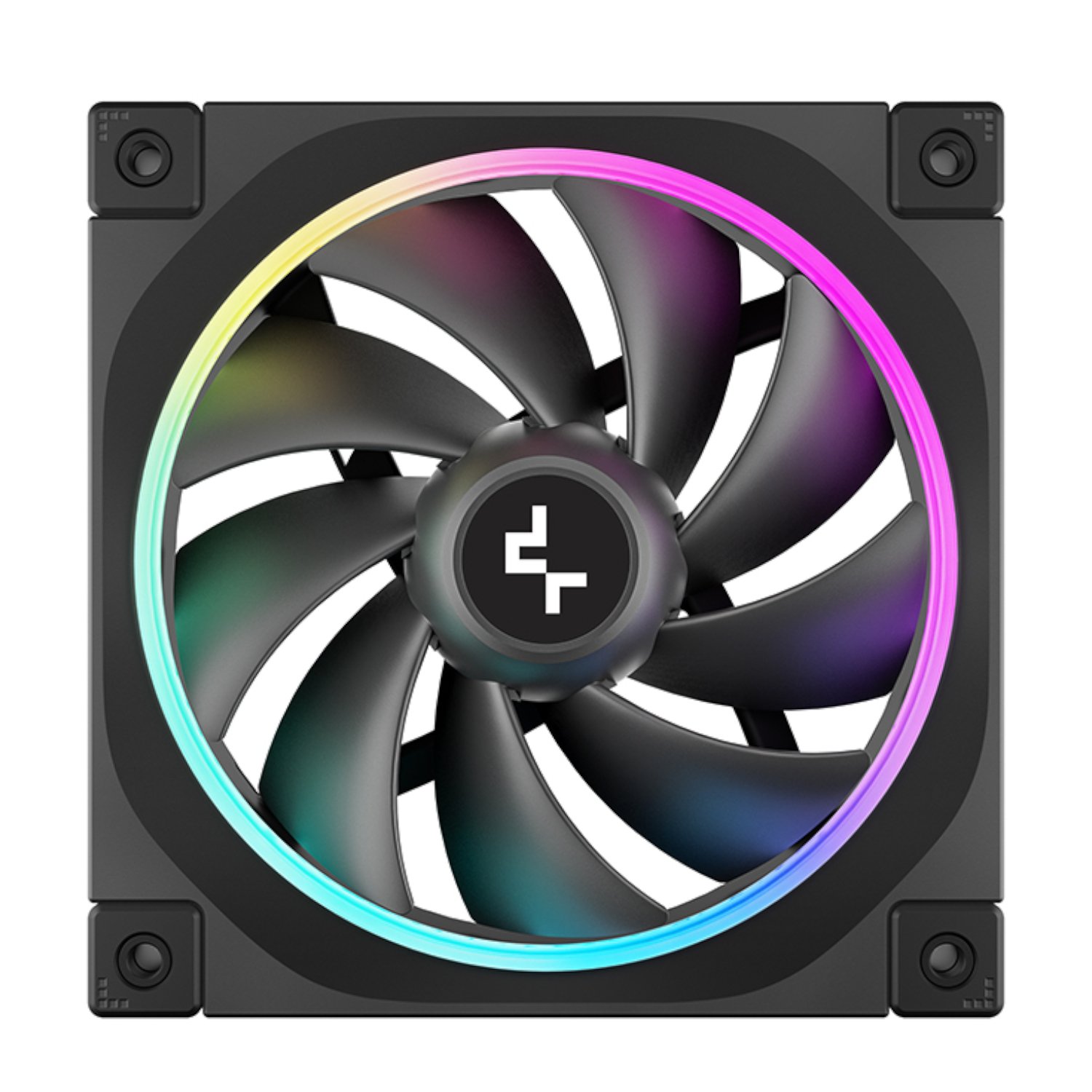 DeepCool FL12 3-in-1 ARGB 120mm Fan 3 Pack - Black - Image 3