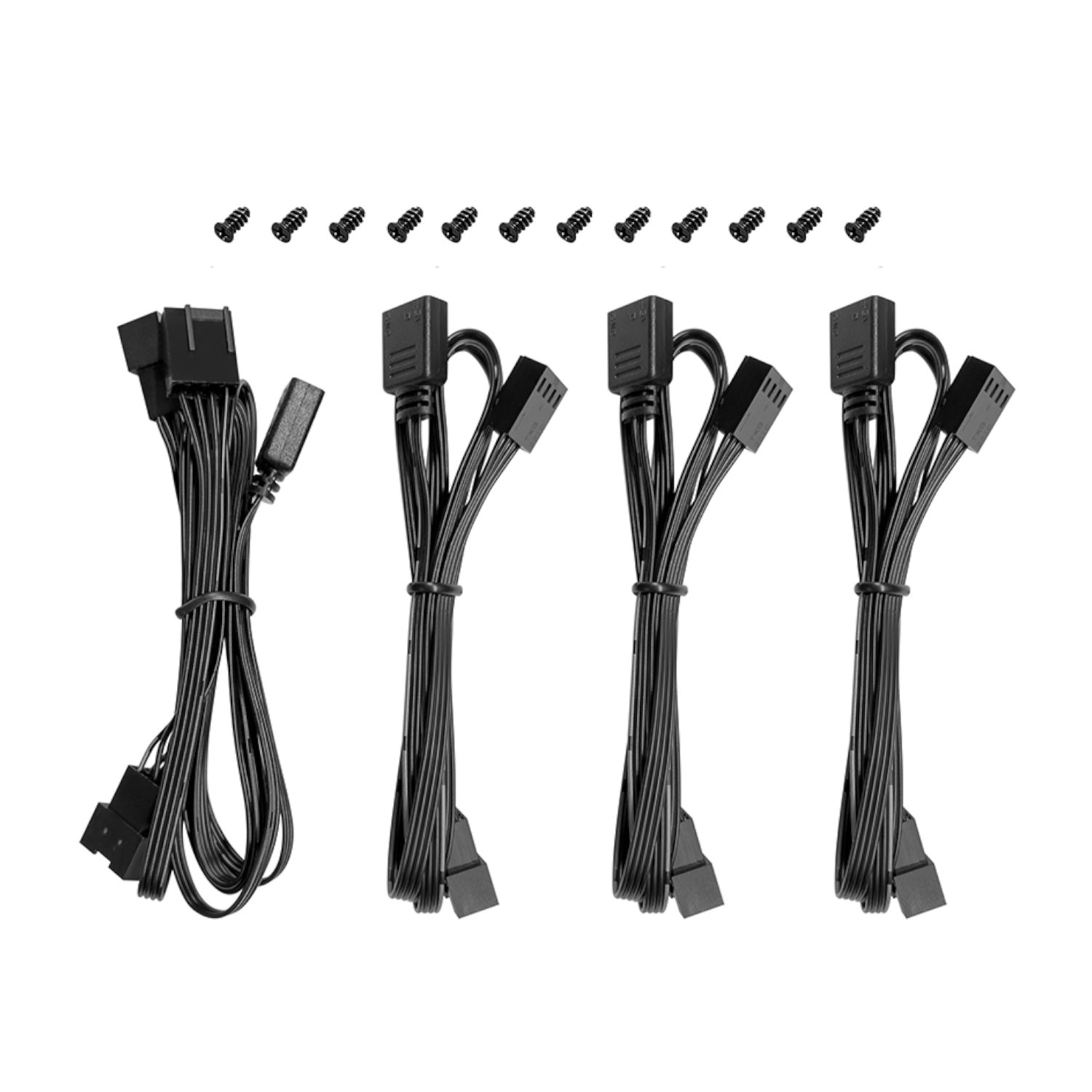 DeepCool FL12 3-in-1 ARGB 120mm Fan 3 Pack - Black - Image 6