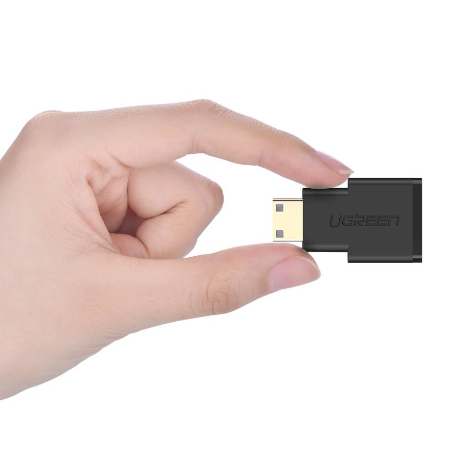 UGreen 20101-20101 Mini HDMI to HDMI Adapter - Black - Image 4