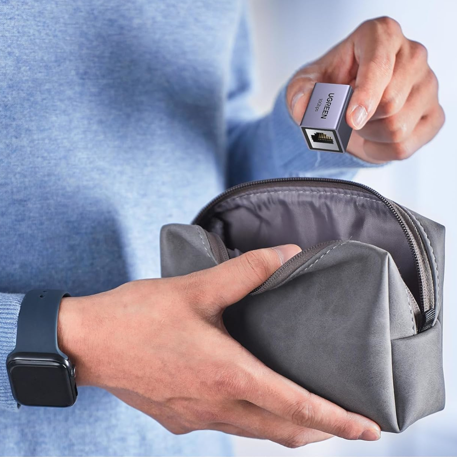 UGreen NW261 RJ45 10Gbps Ethernet Extender Coupler - Image 3