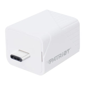 Patriot iLuxe Cube 128GB Type-C Smart Backup Solution - White