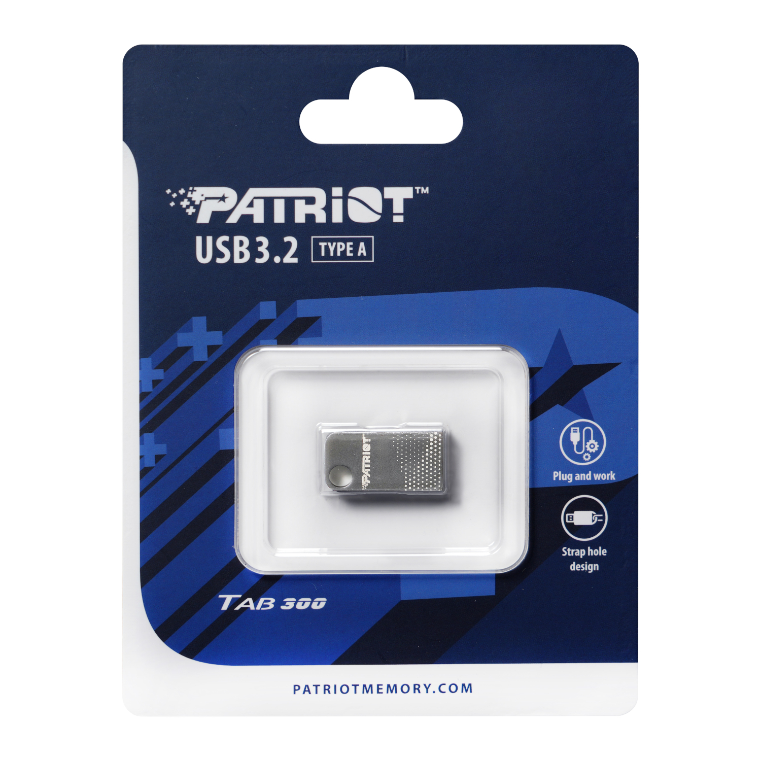 Patriot TAB300 Dark Shadow 128GB USB 3.2 Gen1 Flash Drive - Image 5