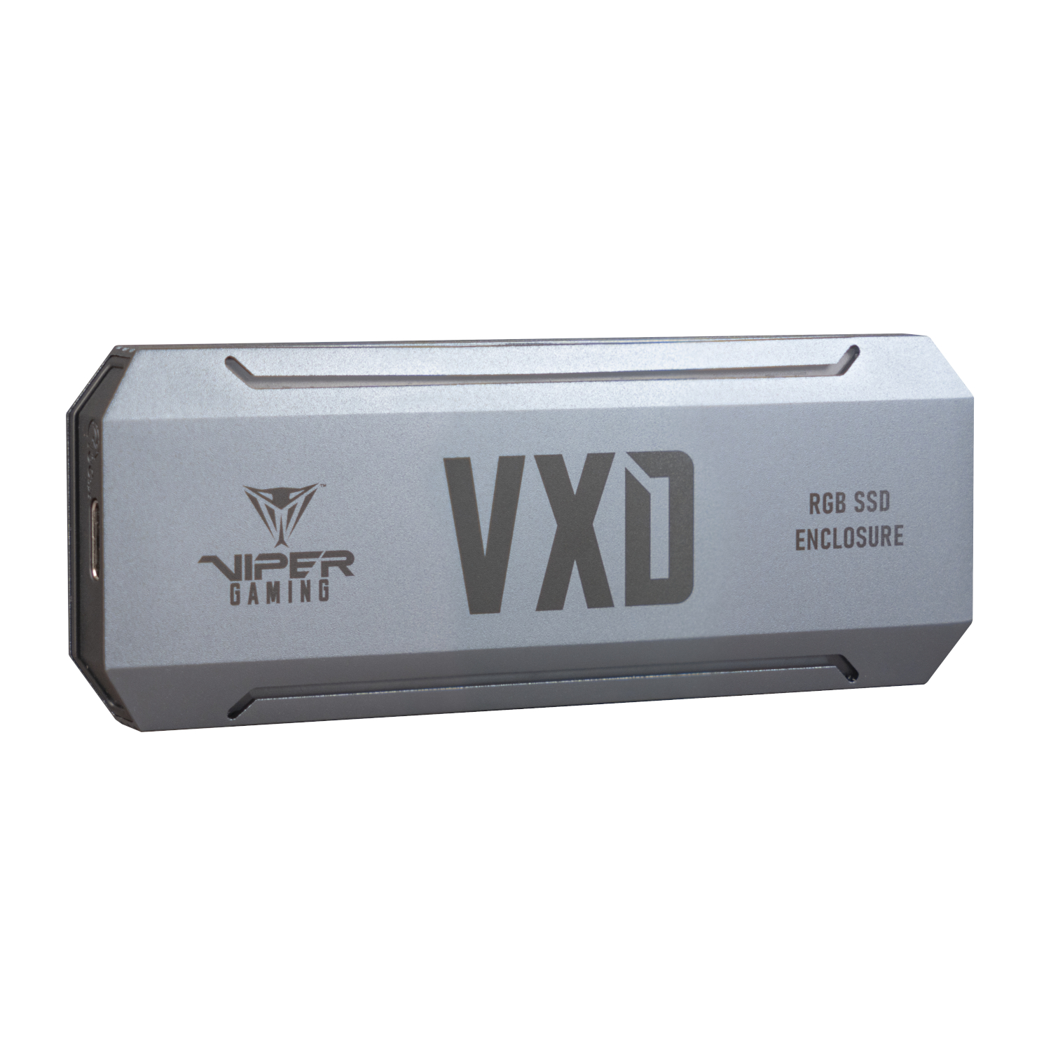 Patriot VXD M.2 PCIe RGB SSD Enclosure - Silver - Image 4