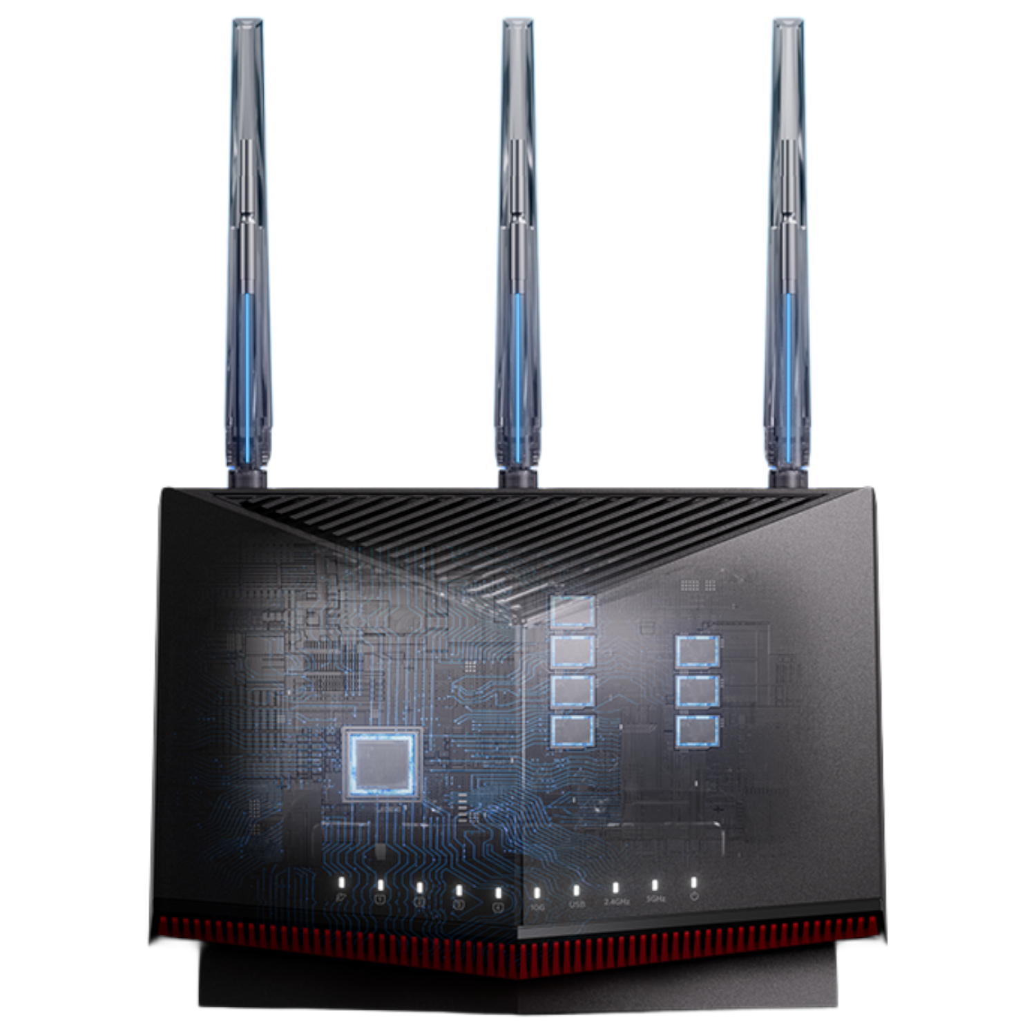 ASUS RT-BE86U Wi-Fi 7 Dual-Band 10G and 2.5G AiMesh Wireless Router-Black - Image 3