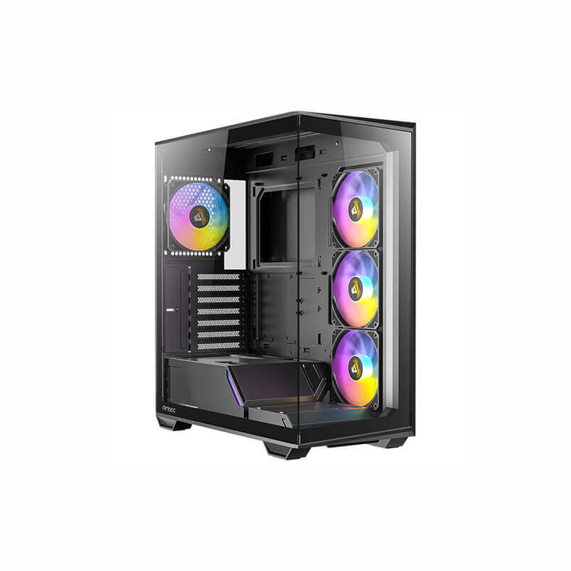 Antec C3 ARGB ATX | Micro-ATX | ITX ARGB Mid-Tower Gaming Chassis - Black - Image 3