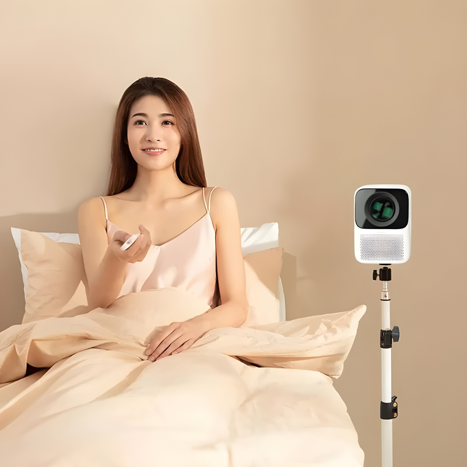 Wanbo Tripod Floor Stand - White - Image 4