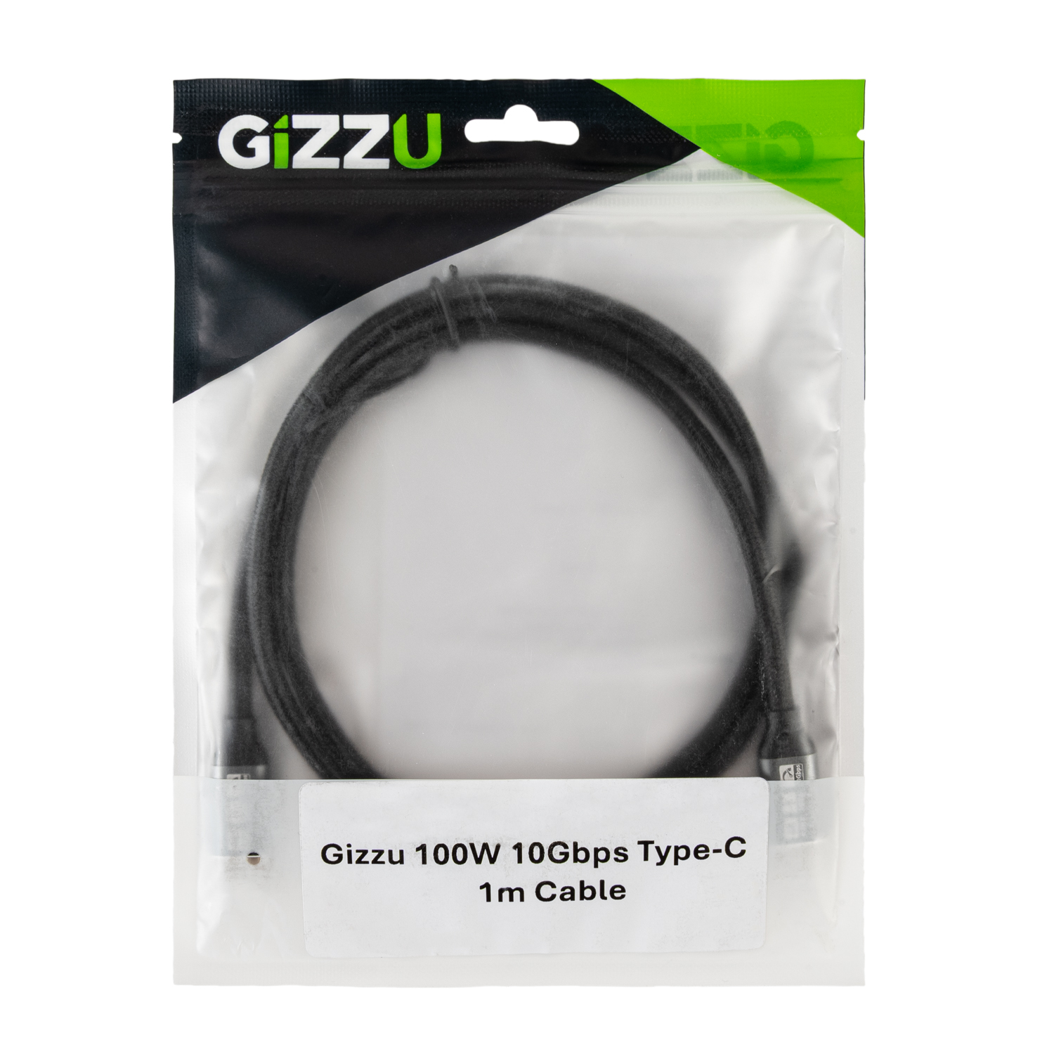 GIZZU 100W 10Gbps Type-C 1m Cable - Image 4