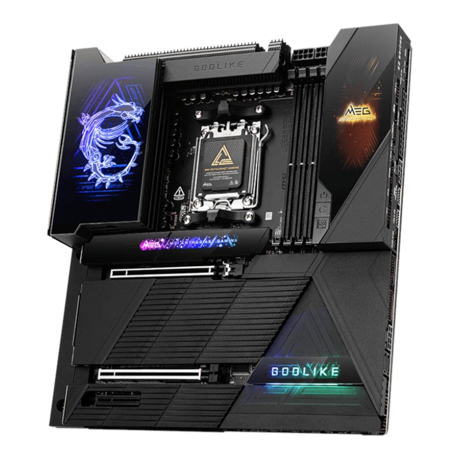 MSI MEG X870E GODLIKE E-ATX AM5 Motherboard with Wi-Fi 7 - Image 3