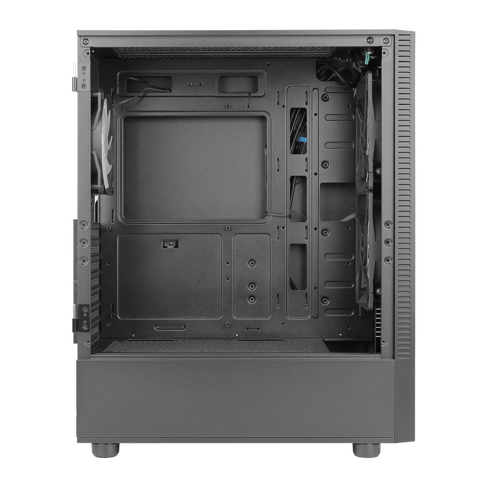 Antec NX410 V2 ATX | Micro-ATX | ITX ARGB Mid-Tower Gaming Chassis - Black - Image 4