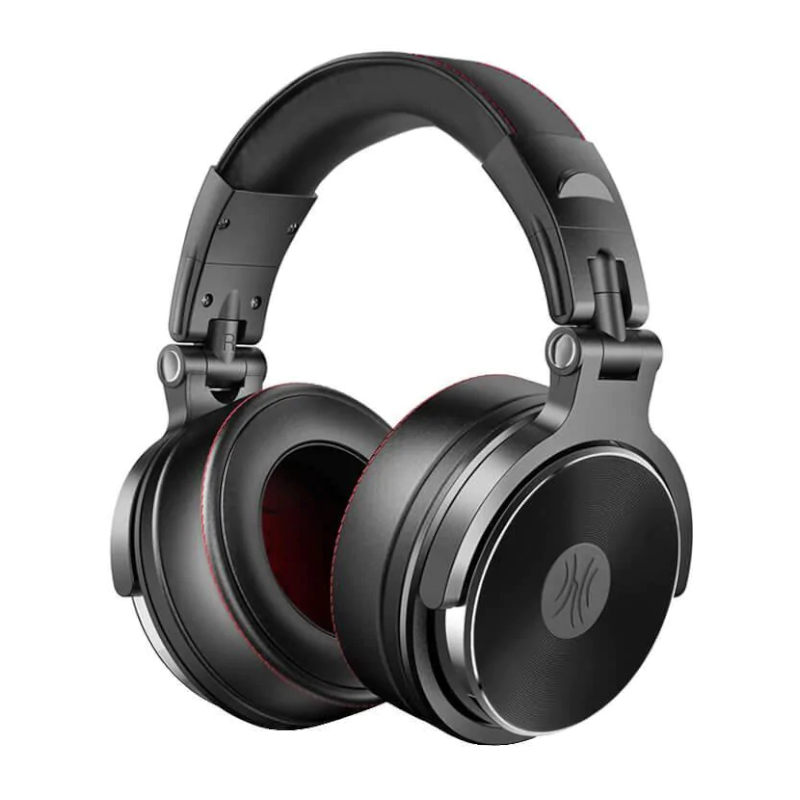 Oneodio Pro 50 Professional Wired Over Ear DJ and Studio Monitoring Headphones - BK - Image 2