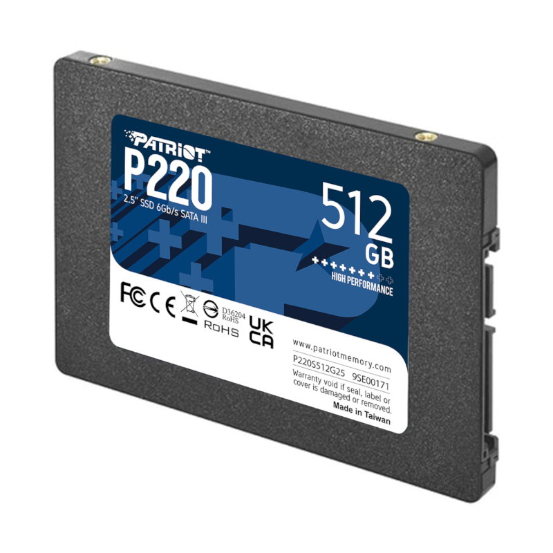 Patriot P220 512GB 2.5" SSD - Image 2