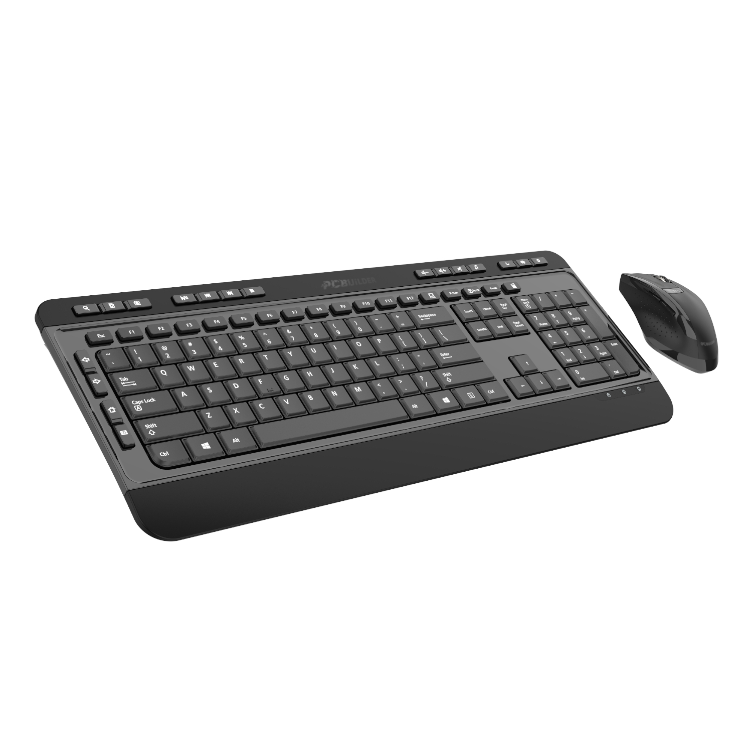 PCBuilder ALPHA Silent Wireless Keyboard and Mouse Combo - Image 2