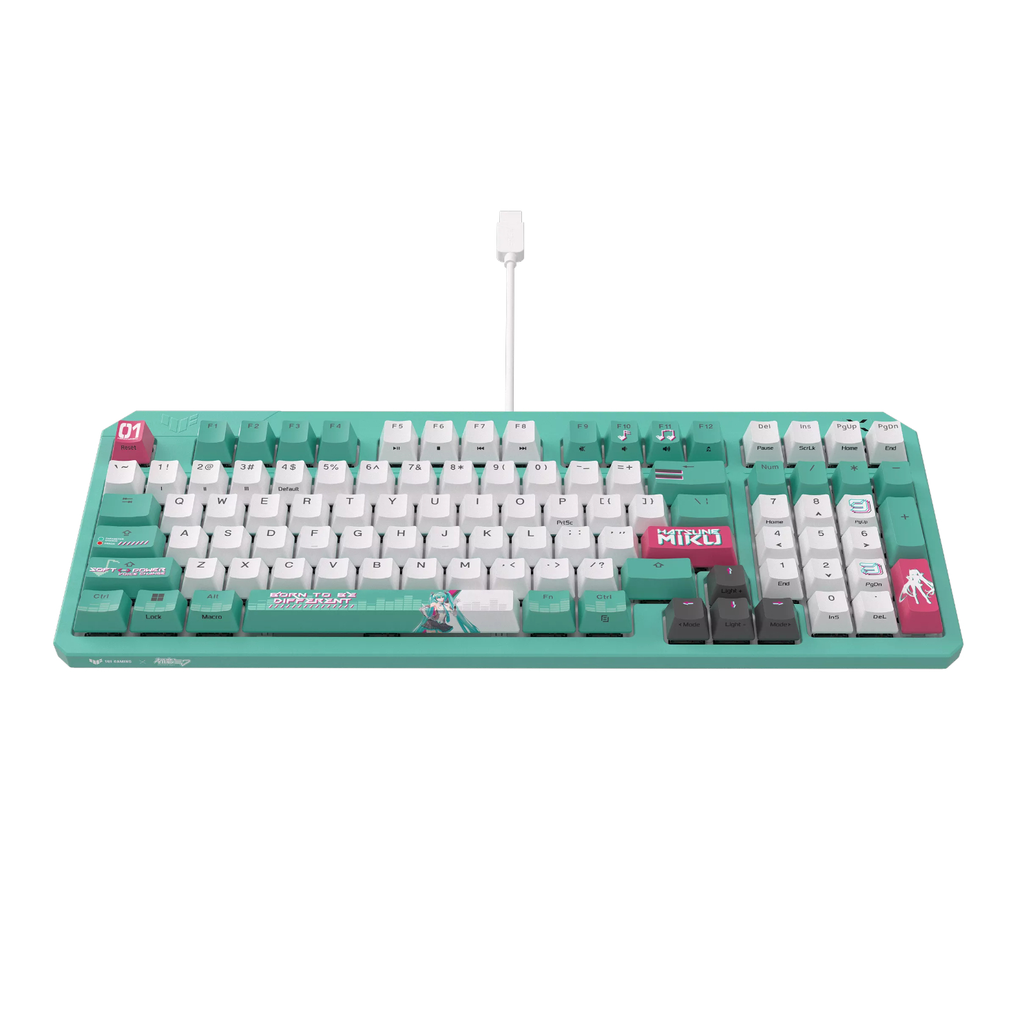 Asus TUF Gaming K3 Gen II Gaming Keyboard Hatsune Miku Edition - Image 4
