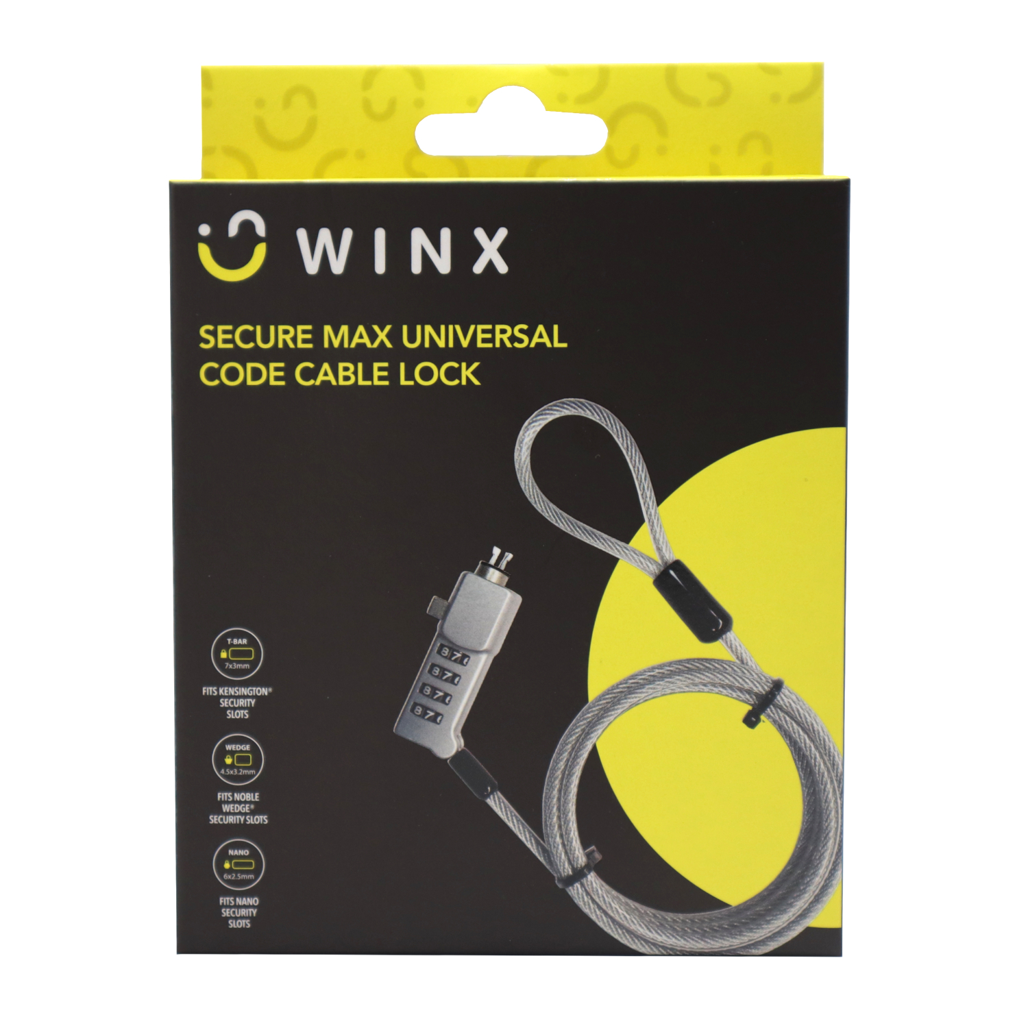 WINX Secure Max Universal Code Cable Lock - Image 6