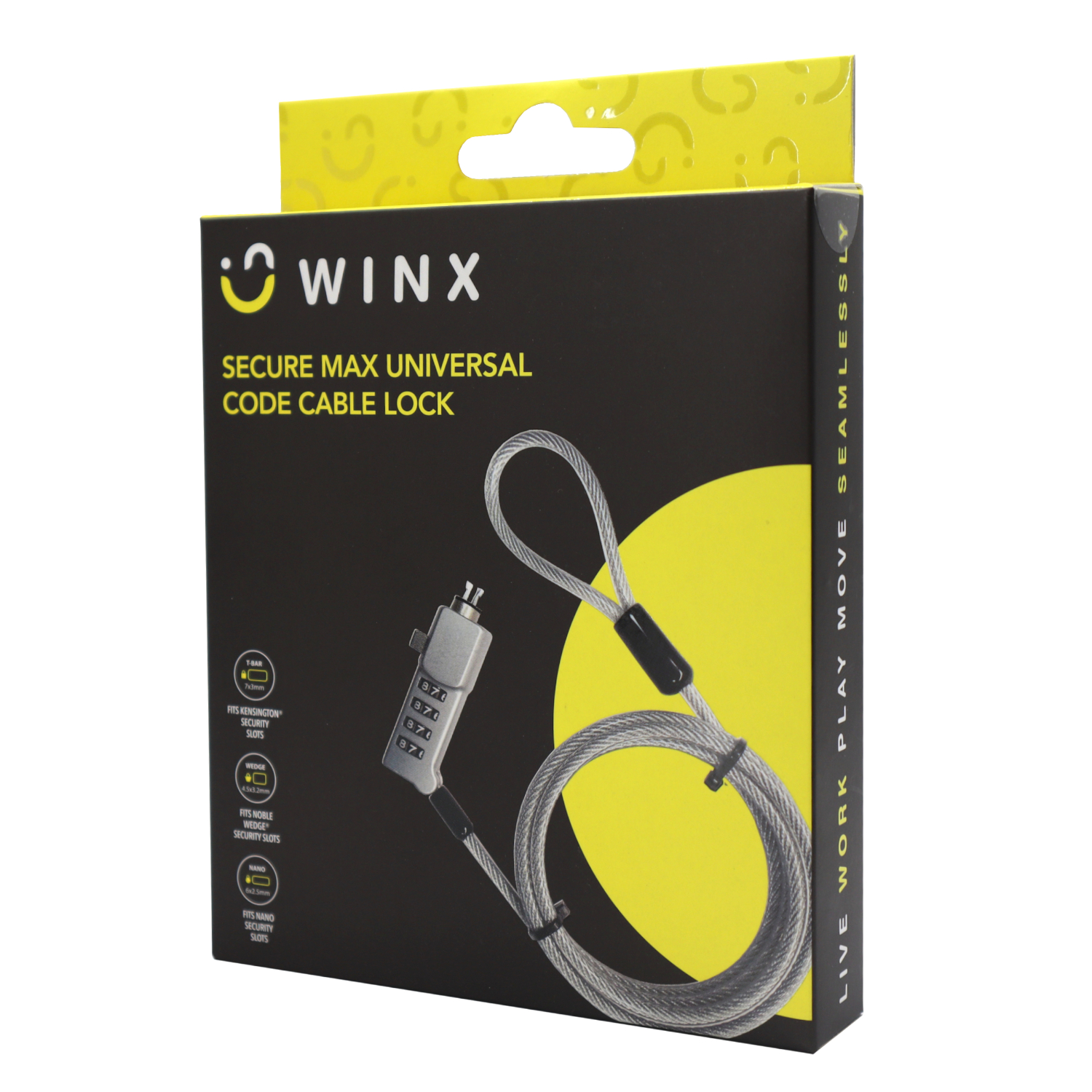 WINX Secure Max Universal Code Cable Lock - Image 7