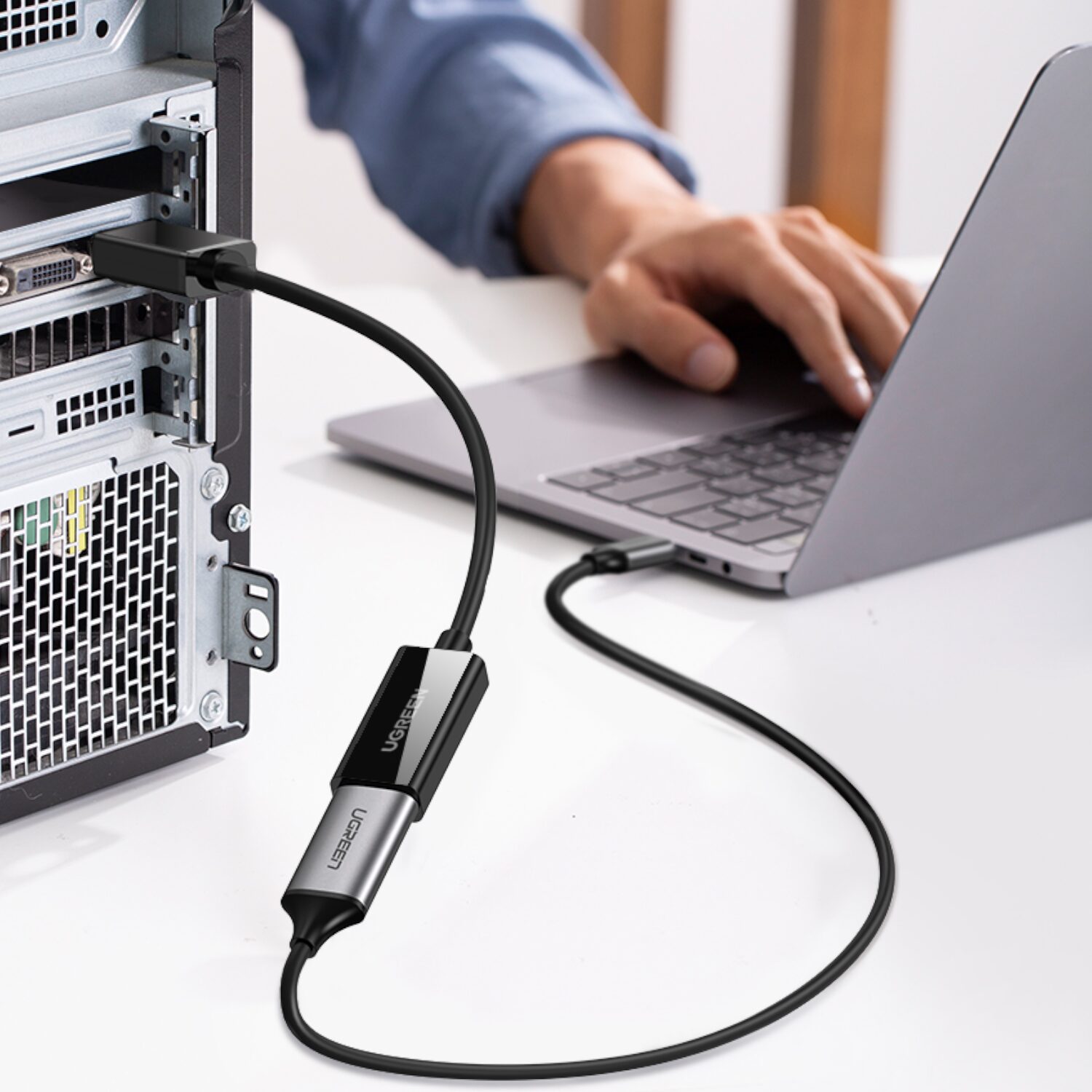 UGREEN DisplayPort to HDMI Adapter – 1080P@60Hz, Male to Female Converter - Image 4