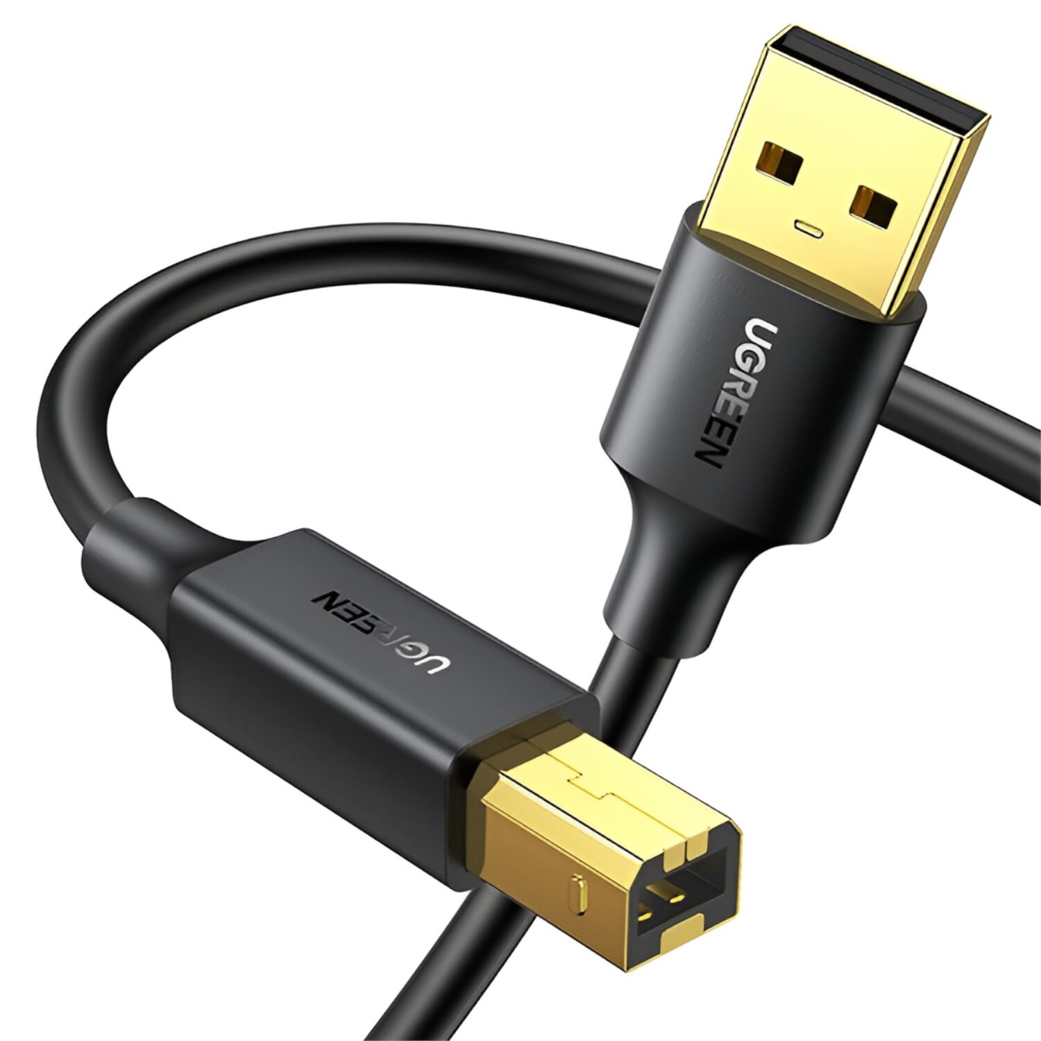 UGREEN US135 USB 2.0 to USB-B Printer Cable, 480Mbps - 3m - Image 2