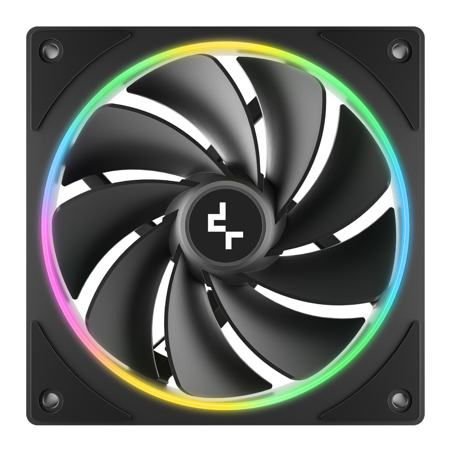 DeepCool FL12R SE 3-in-1 ARGB 120mm PWM 3 Fan Pack - Black - Image 3