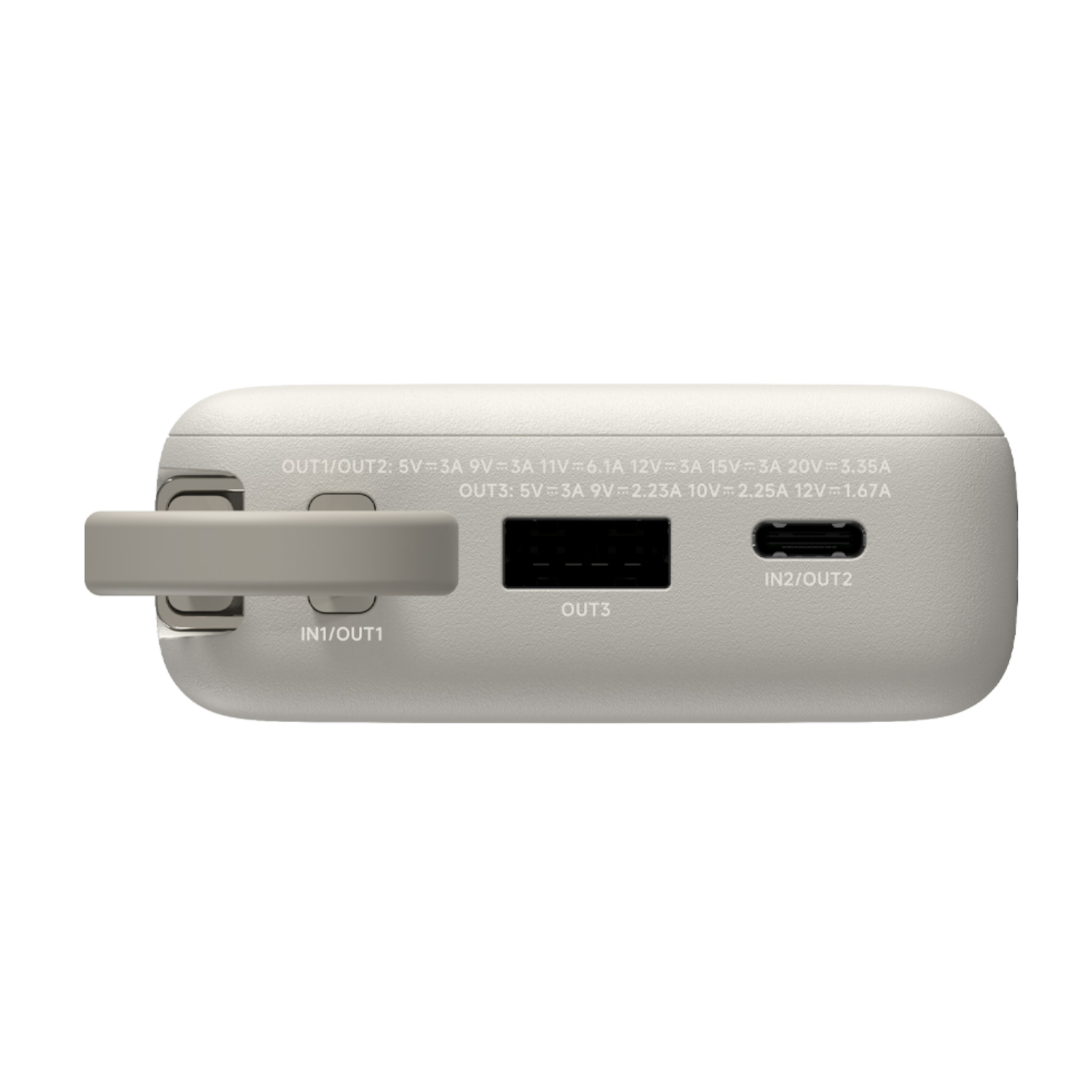 Xiaomi 67W Power Bank 10000mAh (Integrated Cable) - Tan - Image 5