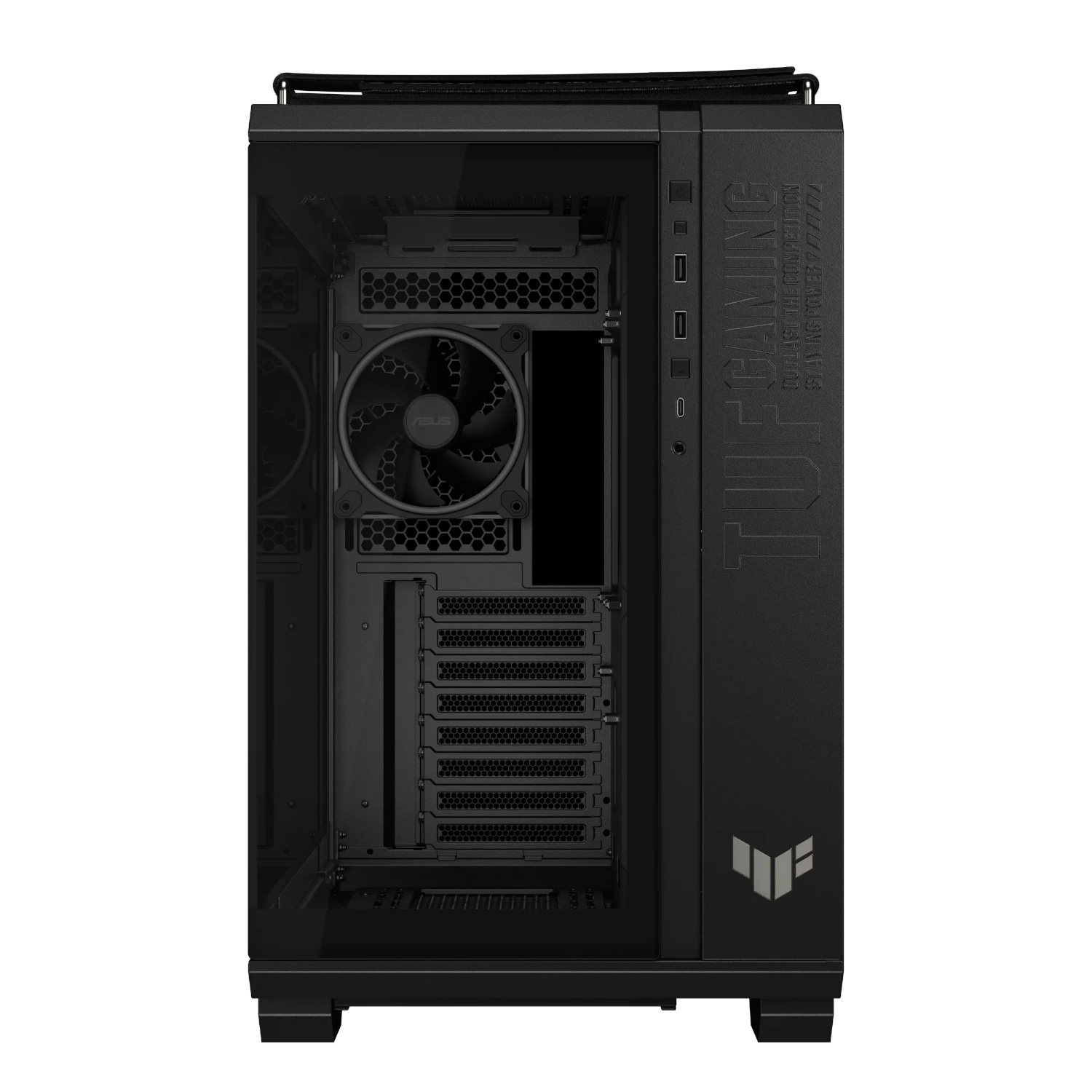 Asus TUF Gaming GT502 Horizon ARGB Mid Tower Chassis - Black - Image 2