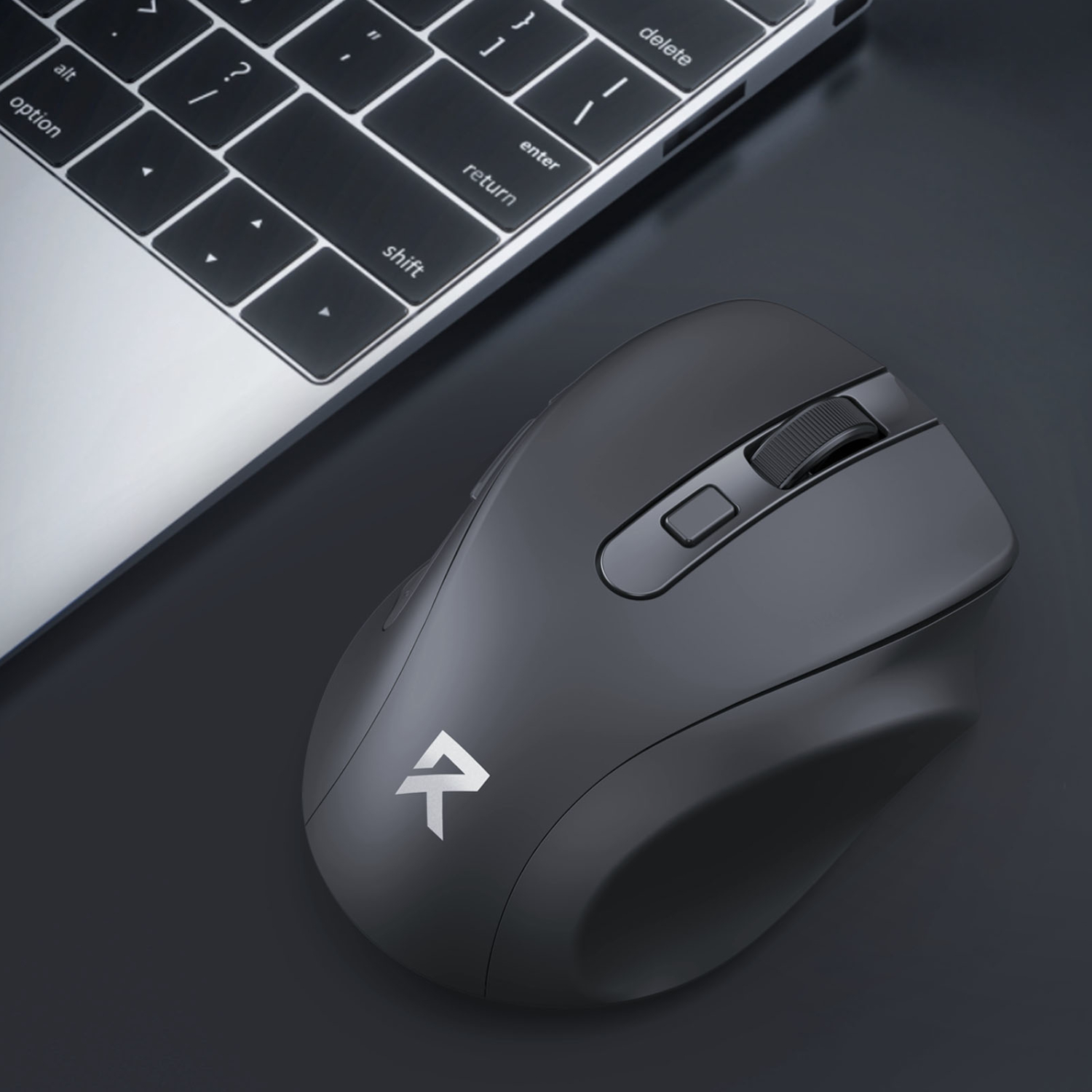 Redragon BM-4091 PRO 26000 DPI Dual Mode Wireless Gaming Mouse - Black - Image 8