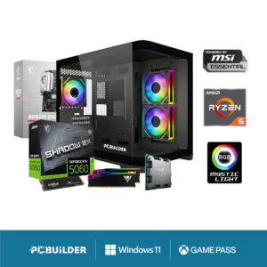PCBuilder Ryzen 5 7600 SPECIALIST Windows 11 Gaming PC