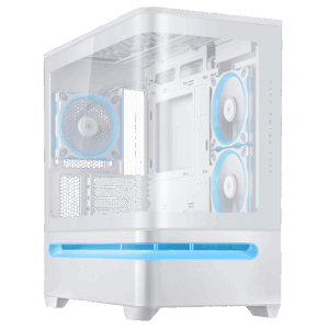 ASUS Prime AP202 ARGB mATX White Chassis