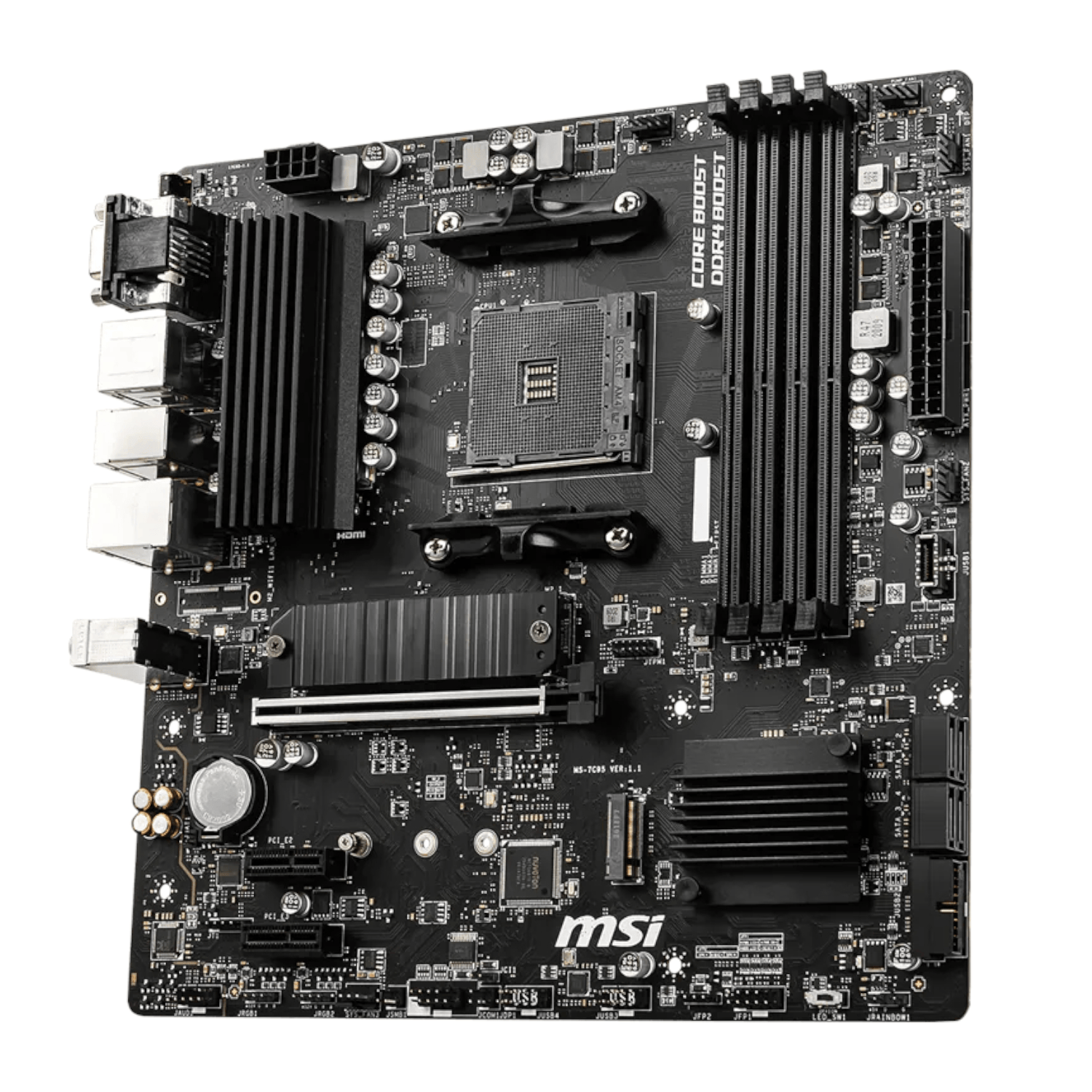 MSI B550M PRO-VDH AM4 M-ATX Motherboard - Image 4