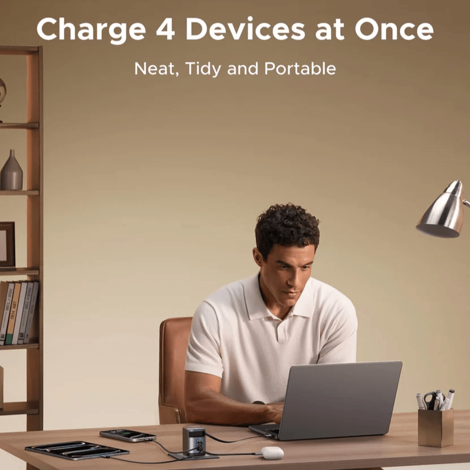 UGREEN Nexode 100W Charger with Retractable USB Type-C Cable - Image 4