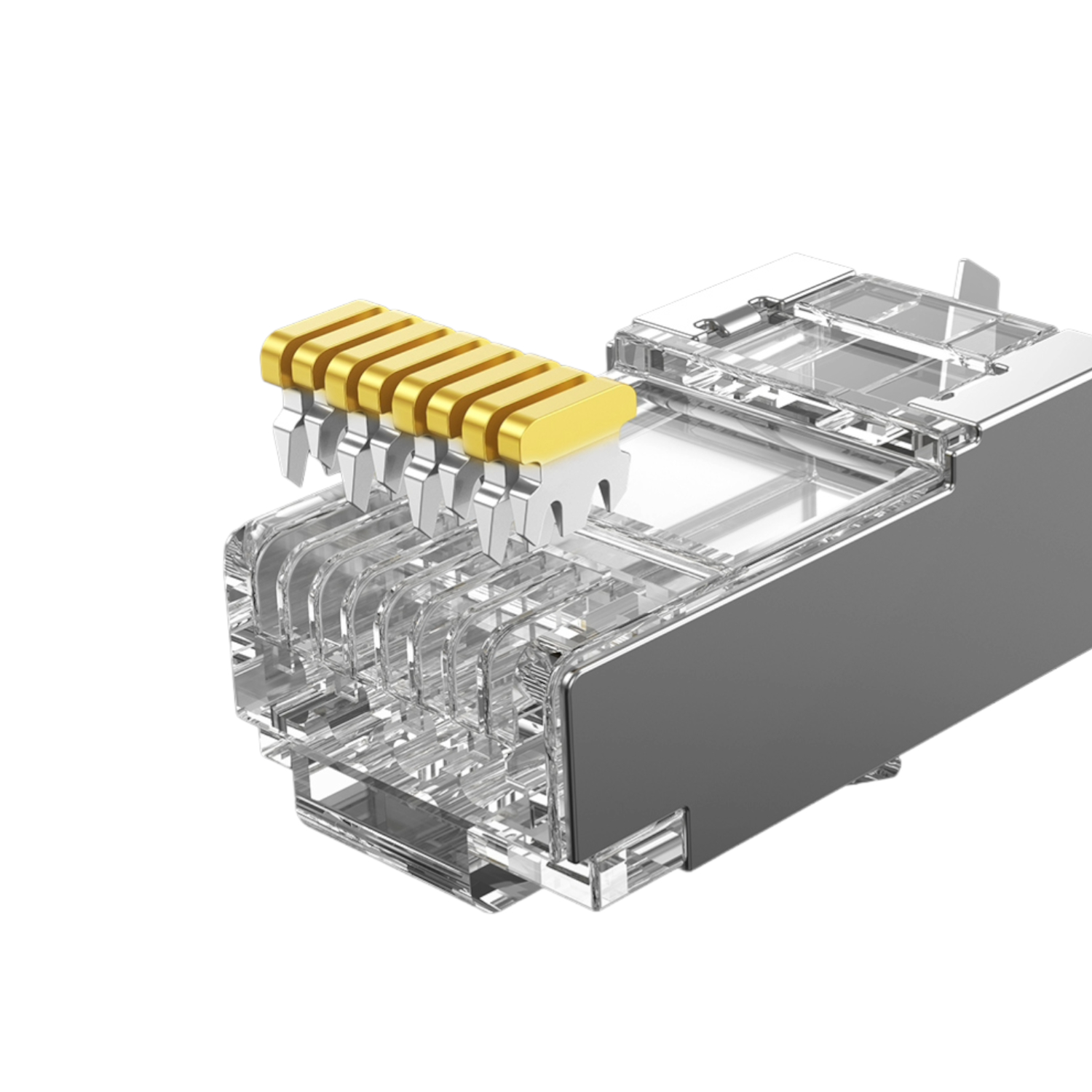 UGREEN Cat 6A Shielded RJ45 Modular Plug 10 Pack - Image 2