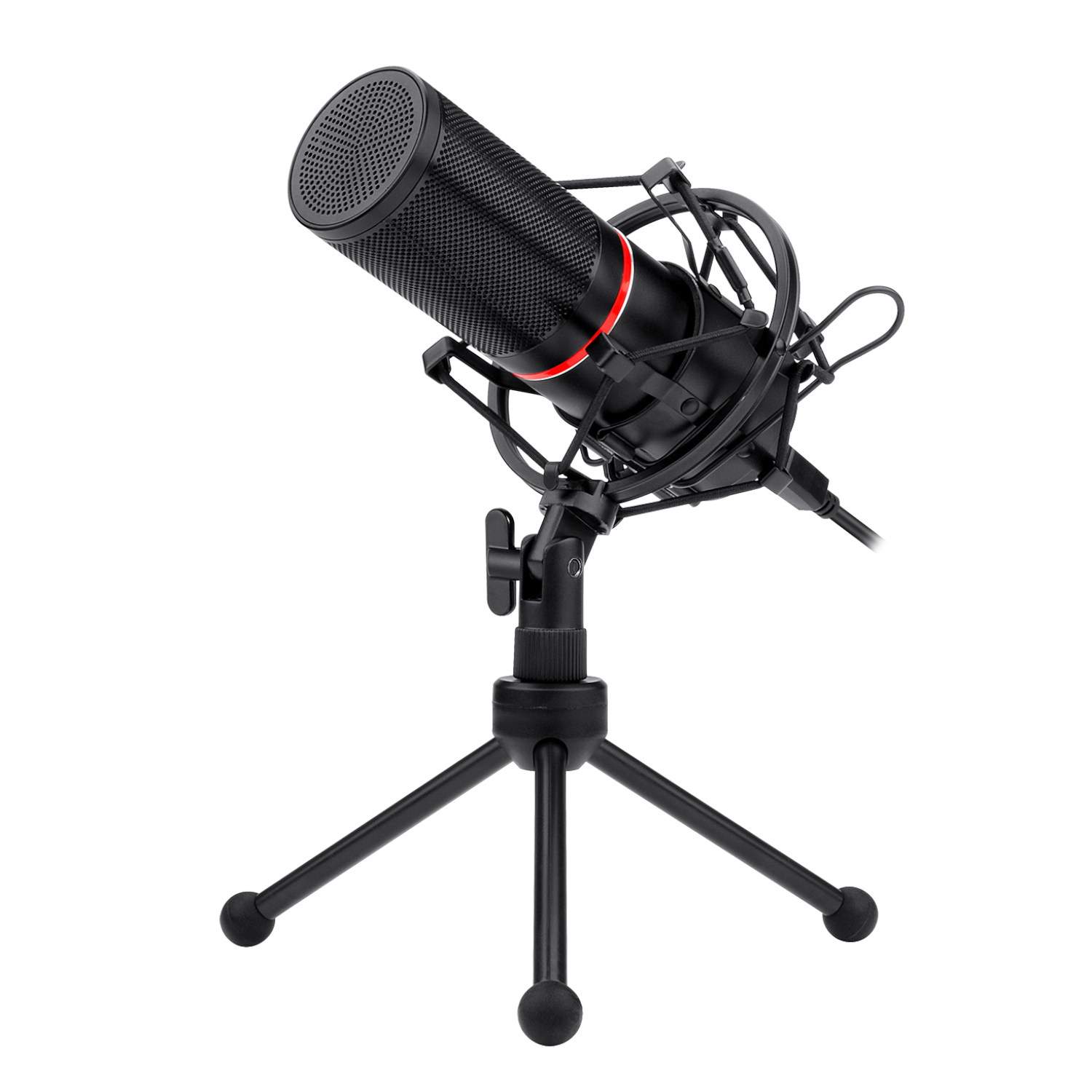 REDRAGON BLAZAR Cardioid USB Gaming Mic and Tripod - Black - Image 3