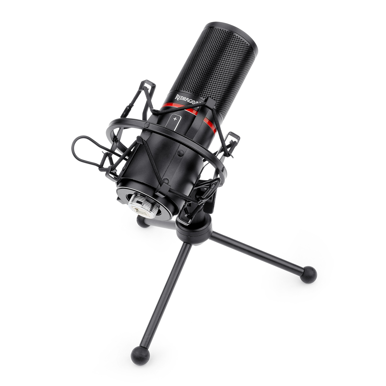REDRAGON BLAZAR Cardioid USB Gaming Mic and Tripod - Black - Image 4